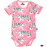 PaaPii - "Tiger Parade" - pink summer bodysuit