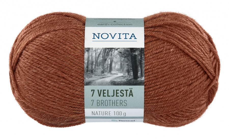 Novita 7 Veljestä Nature 100g Rousku