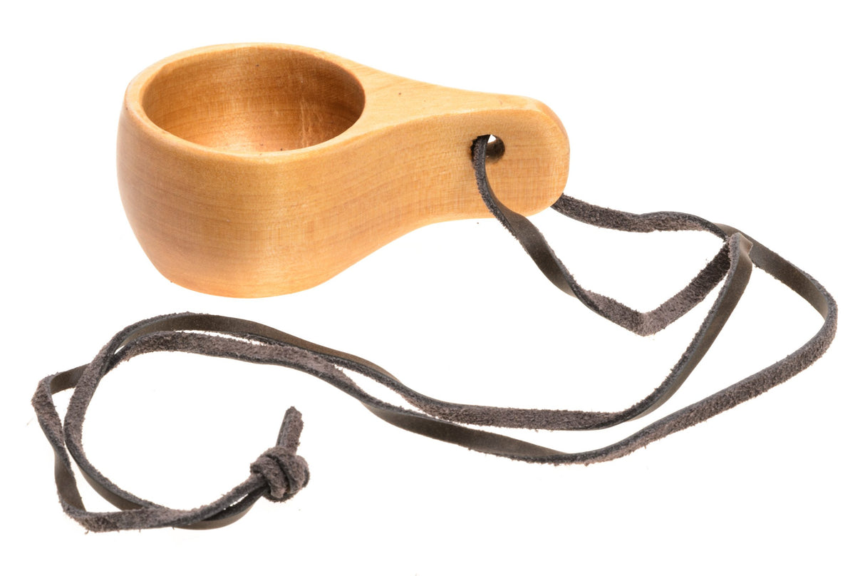 Aurora Borealis Mini kuksa with leather loop