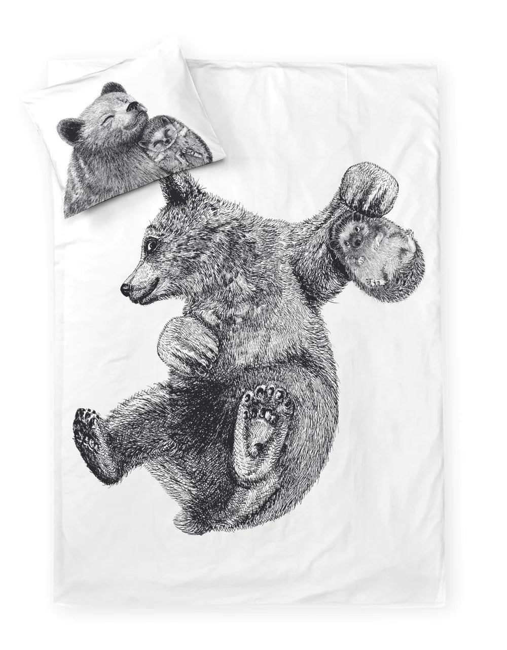Finlayson Karhu und Igel Bettwäsche-Set 150x210cm