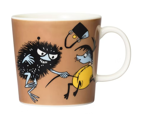 Arabia Moomin mug 0.3L Stinky in action