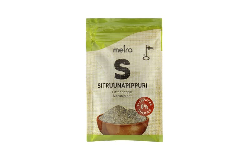 Meira Citronsvartpeppar utan tillsatt salt 32g