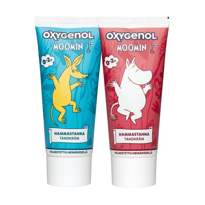 Oxygenol - Moomin toothpaste for infants 0-2 years 50ml