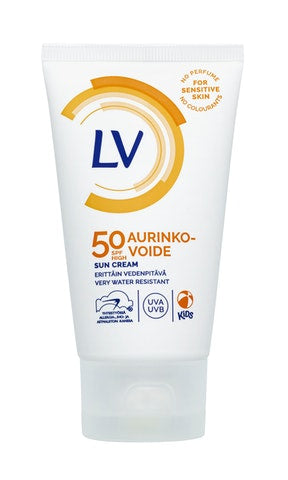 LV 75ml SPF50 Solkräm, mycket vattentålig