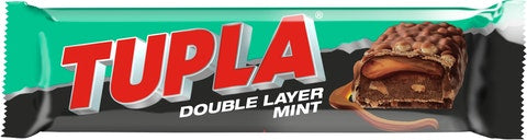 Tupla Double Layer Mint chokladstång 48g 5-PACK