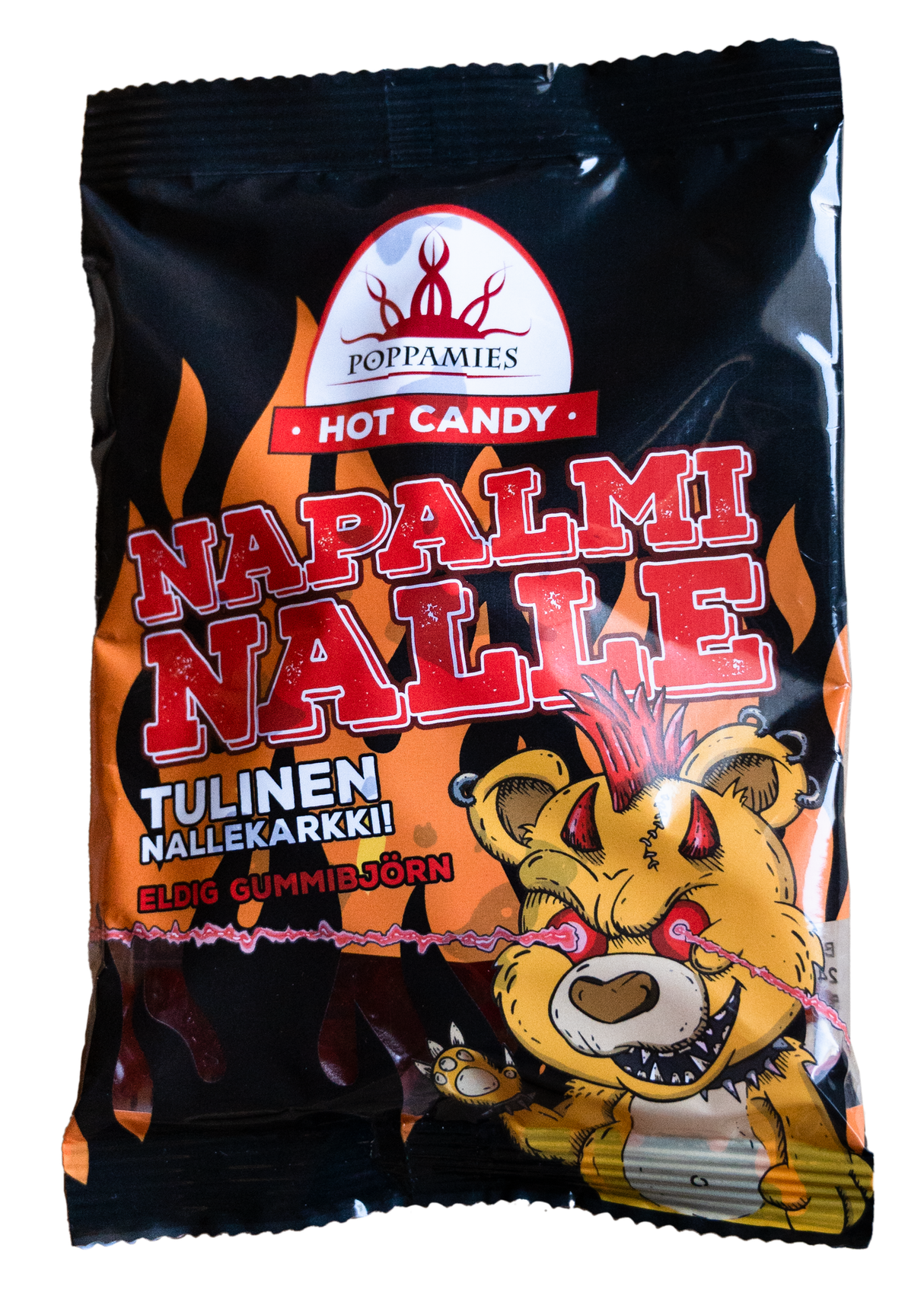 Poppamies Napalm Gummy Bear fruit candy 125g