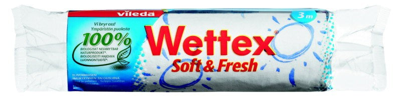 Vileda: Wettex Soft&amp;Fresh sponge cloth 3m roll