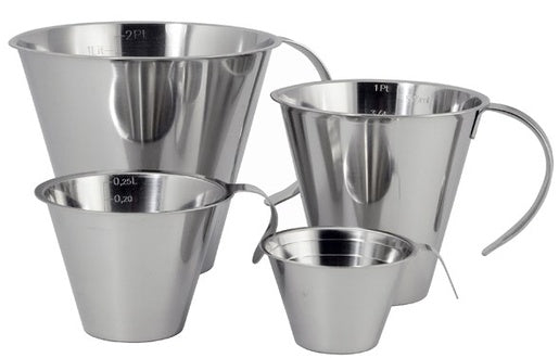 Measuring cup 1dl stainless steel