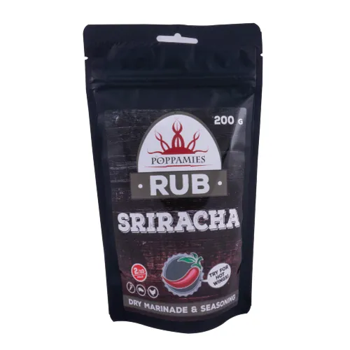 Poppamies Sriracha Rub spice mix 200g