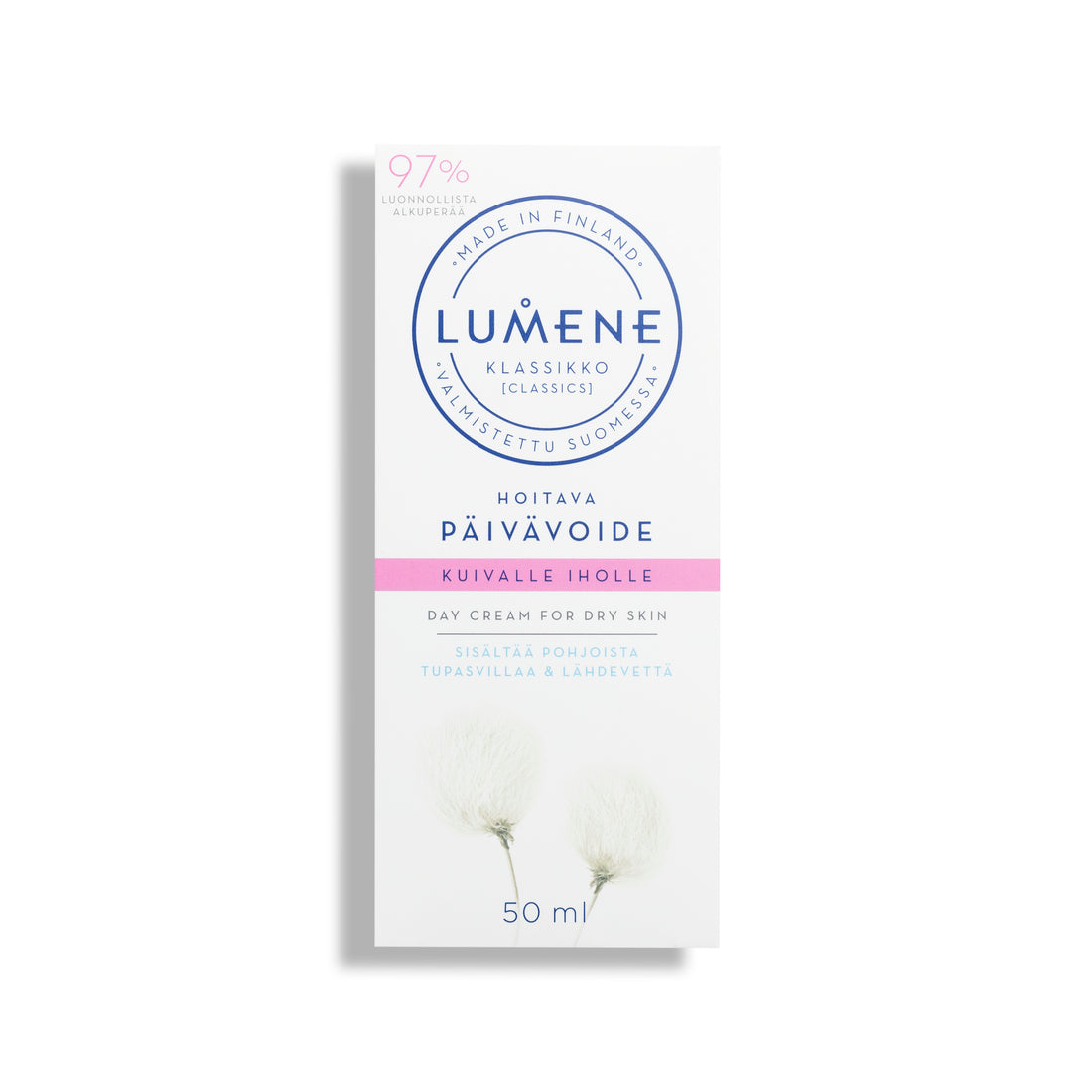 Lumene Klassikko  Hoitava päivävoide - Kuivalle iholle 50ml