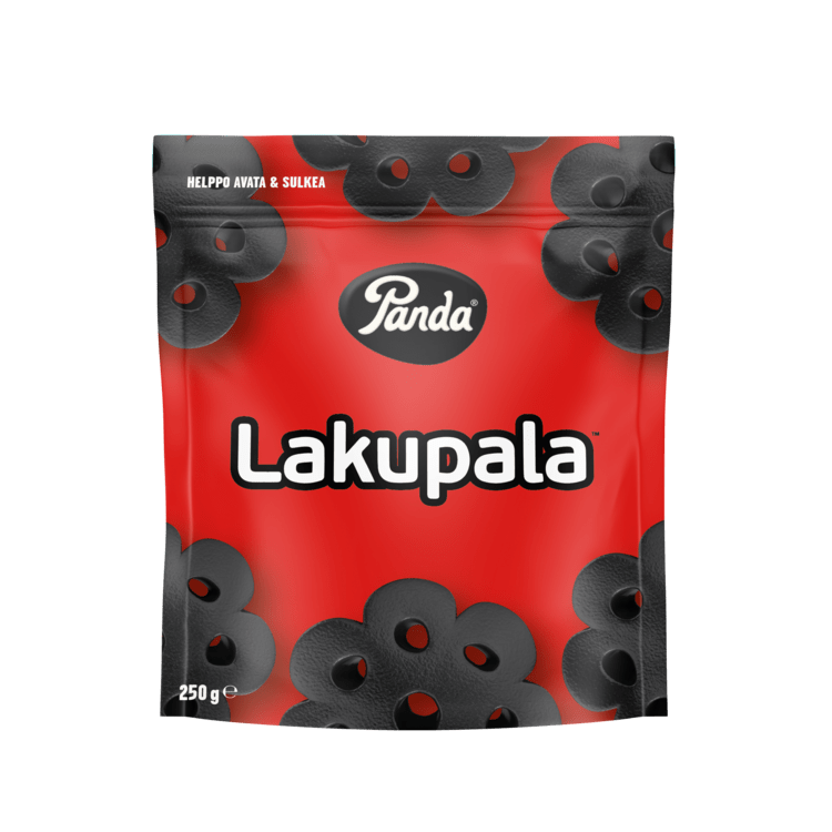 Panda Lakupala liquorice 250g