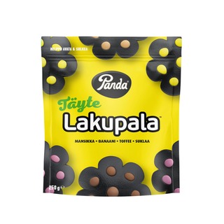 Panda Lakupala täytelakritsi 250g