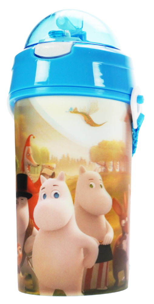 Muumit 3D Trinkflasche Muumifamilie 0,35L