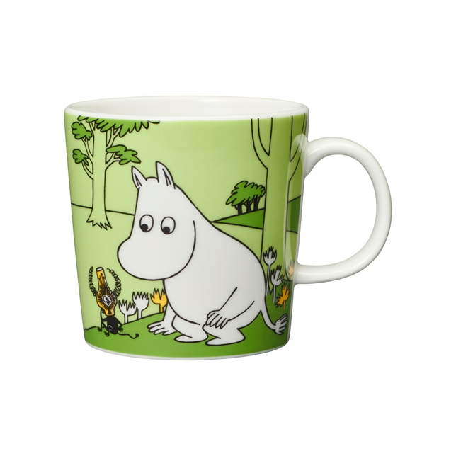 Arabia – Moomin mug 0.3L Moomintroll grass green