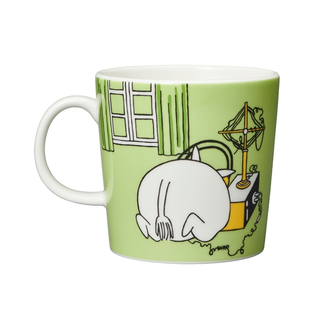 Arabia – Moomin mug 0.3L Moomintroll grass green