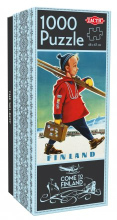 Tactic Come to Finland puzzle: Ski-boy - 1000 pieces