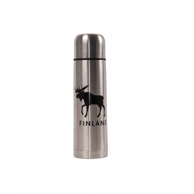 Mikebon Steel Thermos Flask Moose Finland