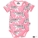 PaaPii - "Tiger Parade" - pink summer bodysuit