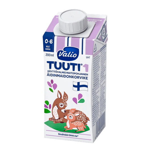 Valio Tuuti 1 milk-based infant formula 200 ml UHT 15 pcs